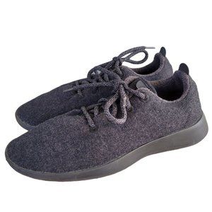 Womens Allbirds Superfine NZ Merino Wool Charcoal Grey Wool Runners Size 10 NO I